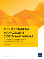 Public Financial Management Systems—Myanmar: Key Elements from a Financial Management Perspective