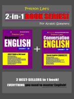 Preston Lee’s 2-in-1 Book Series! Beginner English & Conversation English Lesson 1: 20 For Arabic Speakers