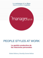 Resumen de People Styles at Work de Robert Bolton y Dorothy Grover Bolton,