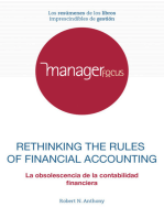 Resumen de Rethinking the Rules of Financial Accounting de Robert N. Anthony