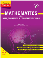 Mathematics: For NTSE,olympiads & competitive exams