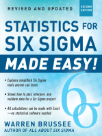 Statistics for Six Sigma Made Easy! Revised and Expanded Second Edition