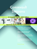 Commvault Simpana A Complete Guide - 2021 Edition