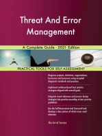 Threat And Error Management A Complete Guide - 2021 Edition