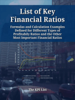 List of Key Financial Ratios: Formulas and Calculation Examples Defined for Different Types of Profitability Ratios and the Other Most Important Financial Ratios