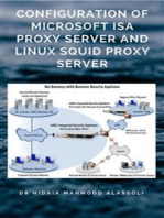 Configuration of Microsoft ISA Proxy Server and Linux Squid Proxy Server