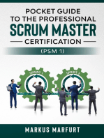 Pocket guide to the Professional Scrum Master Certification (PSM 1)