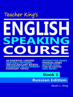 Teacher King’s English Speaking Course Book 1: Russian Edition