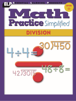 Math Practice Simplified: Division (Book F): Developing Fluency with Basic Number Combinations for Division