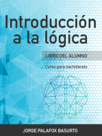 INTRODUCCIÓN A LA LÓGICA PARA EL ALUMNO: LIBRO PARA EL ALUMNO