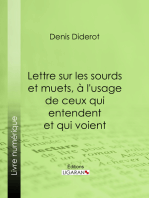 Lettre sur les sourds et muets, à l'usage de ceux qui entendent et qui voient