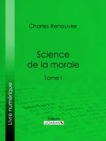 Science de la morale: Tome premier