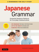 Japanese Grammar: A Workbook for Self-Study: 12 Essential Sentence Patterns for Everyday Communication (Online Audio)