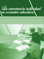 La orientación individual en contextos educativos