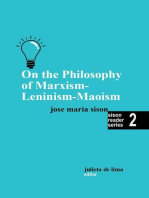 On the Philosophy of Marxism-Leninism-Maoism: Sison Reader Series, #2