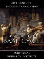 Ugaritic Texts: Ba'al Cycle