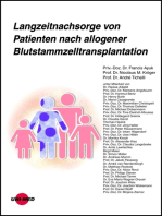 Langzeitnachsorge von Patienten nach allogener Blutstammzelltransplantation