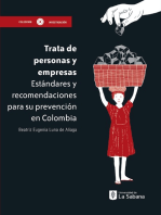 Trata de personas y empresas: Estándares y recomendaciones para su prevención en Colombia