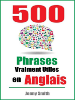 500 Phrases Vraiment Utiles en Anglais.