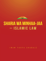 Sharia Wa Minhaa-Jaa-Islamic Law