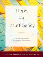 Hope and Insufficiency: Capacity Building in Ethnographic Comparison