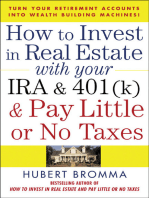 How to Invest in Real Estate With Your IRA and 401K & Pay Little or No Taxes