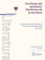 Escrituras del territorio/ Territorios de la escritura