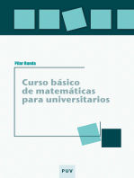 Curso básico de matemáticas para universitarios