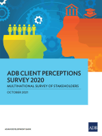 ADB Client Perceptions Survey 2020: Multinational Survey of Stakeholders