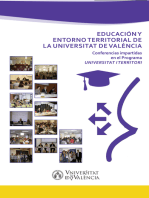 Educación y entorno territorial de la Universitat de València: Conferencias impartidas en el Programa «Universitat i Territori»