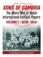 Sons of Cambria: The Who's Who of Welsh International Football Players: Volume 1 1876 - 1948