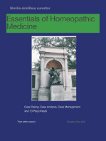 Essentials of Homeopathic Medicine