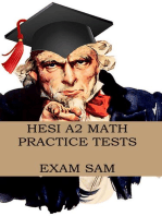 HESI A2 Math Practice Tests: HESI A2 Nursing Entrance Exam Math Study Guide