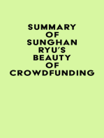 Summary of Sunghan Ryu's Beauty of crowdfunding