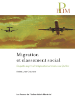 Migration et classement social: Enquête auprès de migrants marocains au Québec