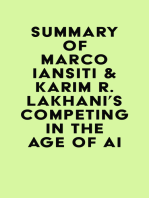 Summary of Marco Iansiti & Karim R. Lakhani's Competing in the Age of AI