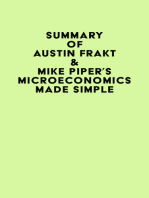 Summary of Austin Frakt & Mike Piper's Microeconomics Made Simple