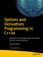 Options and Derivatives Programming in C++20: Algorithms and Programming Techniques for the Financial Industry