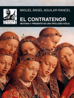 El contratenor: Historia y presente de una tipología vocal