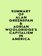 Summary of Alan Greenspan & Adrian Wooldridge's Capitalism in America