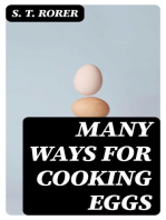 Many Ways for Cooking Eggs