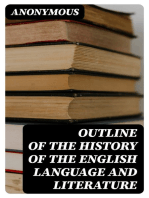 Outline of the history of the English language and literature