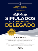 Bateria de Simulados para concursos do Delegado