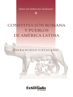 Constitución Romana. n.° 4 de la Serie de Derecho Romano.