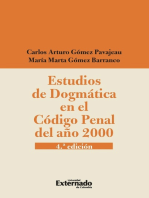 Estudios de dogmática en el código penal del año 2000