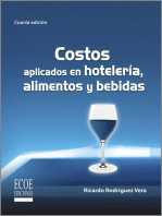 Costos aplicados en hotelería, alimentos y bebidas - 4ta edición