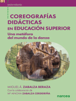 Coreografías didácticas en Educación Superior: Una metáfora del mundo de la danza