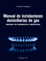 Manual de instalaciones domiciliarias de ga: Basado en normativa argentina