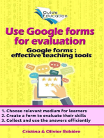 Use Google Forms for Evaluation: Guide Education