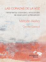 Las corazas de la voz: Herramientas corporales y emocionales de observación e intervención